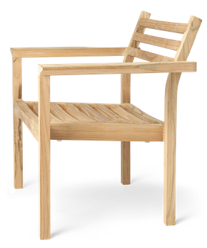 AH601 Outdoor Lounge Chair by Carl Hansen - view 3